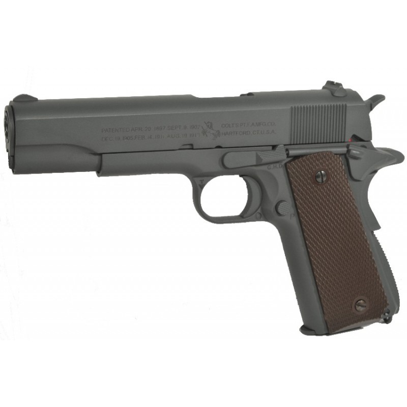 PISTOLET COLT 1911 A1 EDTION PHOSPHAT GREY CO2Armurerie PBG 62 Réplique de poing