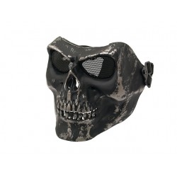 MASQUE SKULL SILVER BLACK